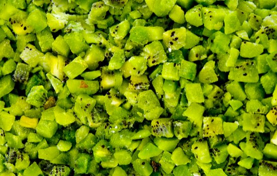 Ківі кубики заморожені, 1 кг